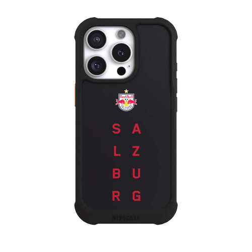 Apple iPhone 16 Pro NIVOmax FC RB Salzburg Schriftzug Rot