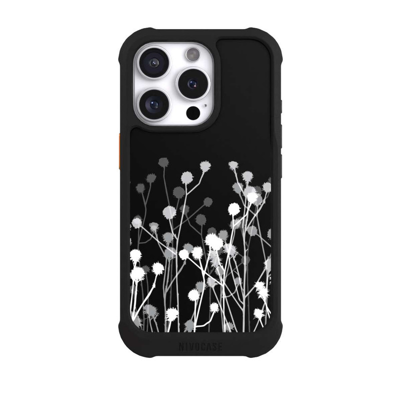 iPhone 16 Pro NIVOmax minimalistische Blumen