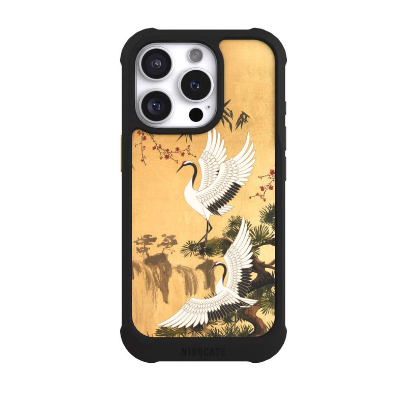 iPhone 16 Pro NIVOmax Grues Japonaises Or