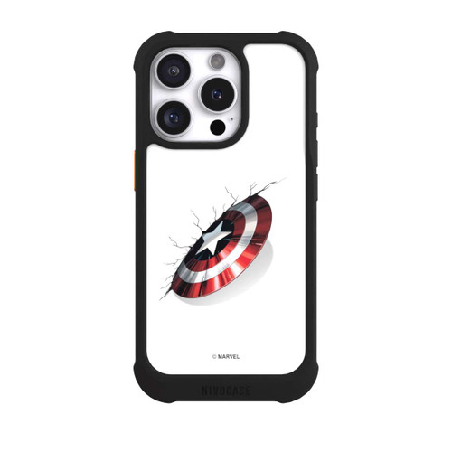 Apple iPhone 16 Pro NIVOmax Captain America Shield Crash