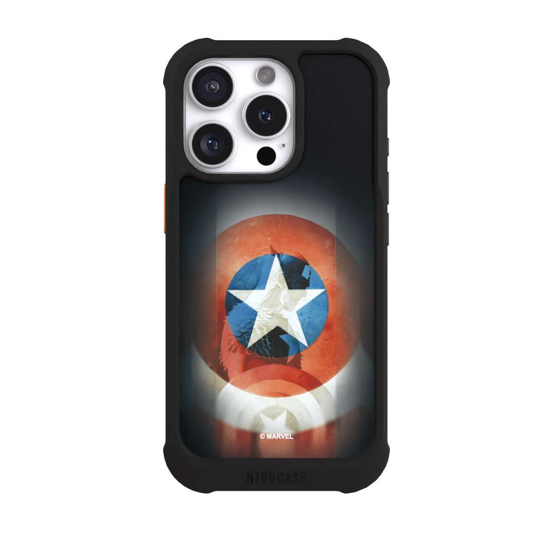 iPhone 16 Pro NIVOmax Captain America Shield