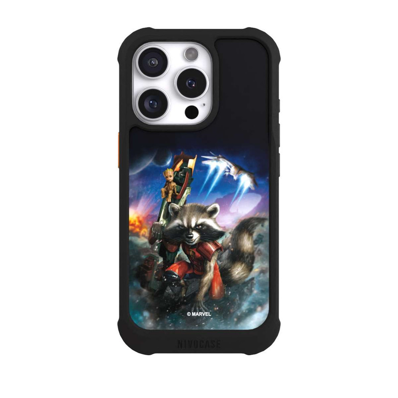 iPhone 16 Pro NIVOmax Rocket & Baby Groot Guardians Of The Galaxy