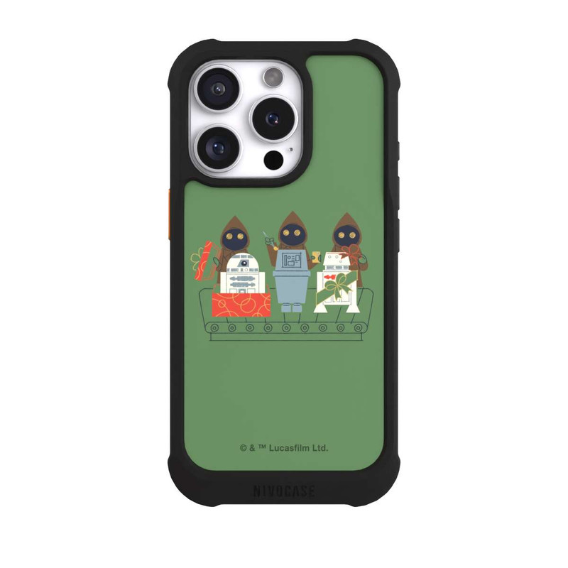 iPhone 16 Pro NIVOmax Les cadeaux de Noël des Jawas de Star Wars