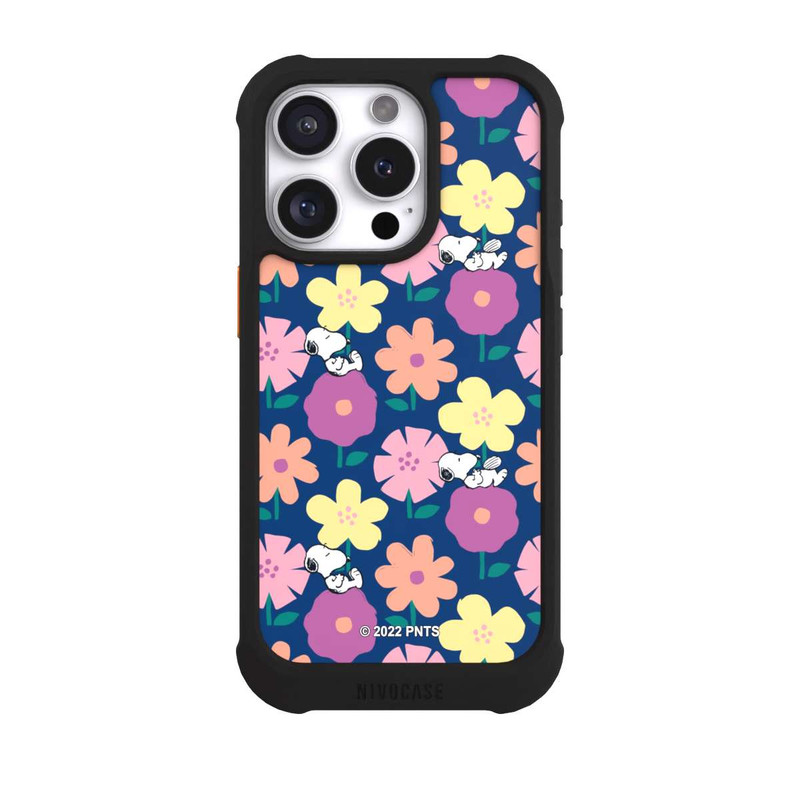 iPhone 16 Pro NIVOmax Snoopy Muster Frühling