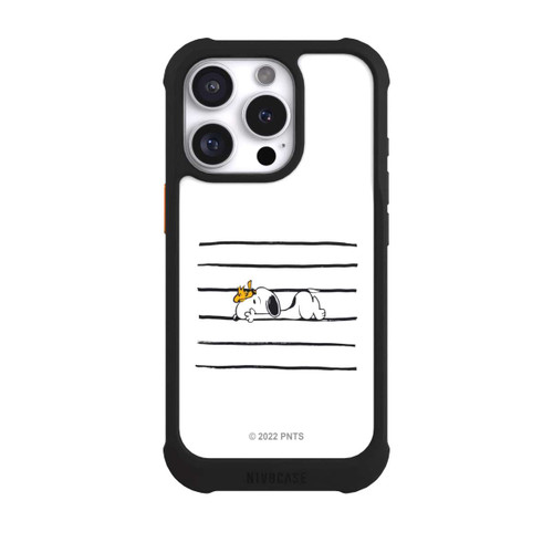 Apple iPhone 16 Pro NIVOmax Snoopy Woodstock Stripes