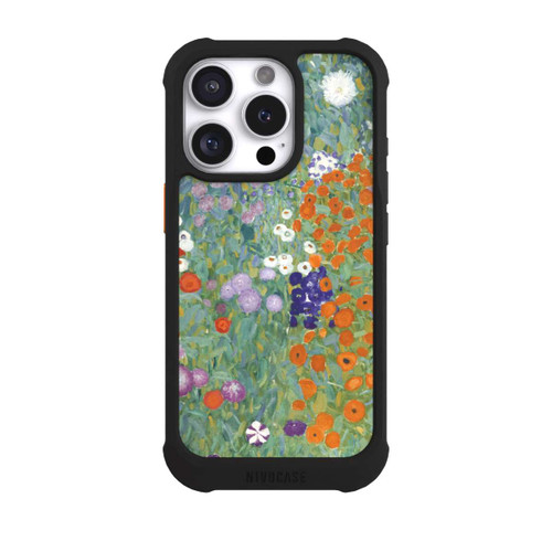 Apple iPhone 16 Pro NIVOmax Garden in Bloom - Gustav Klimt