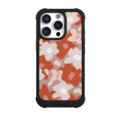 Apple iPhone 16 Pro NIVOmax Fleurs Mignonnes Pattern