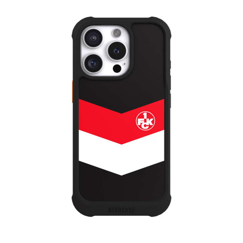 Apple iPhone 16 Pro NIVOmax 1.FCK Blockstreifen Design