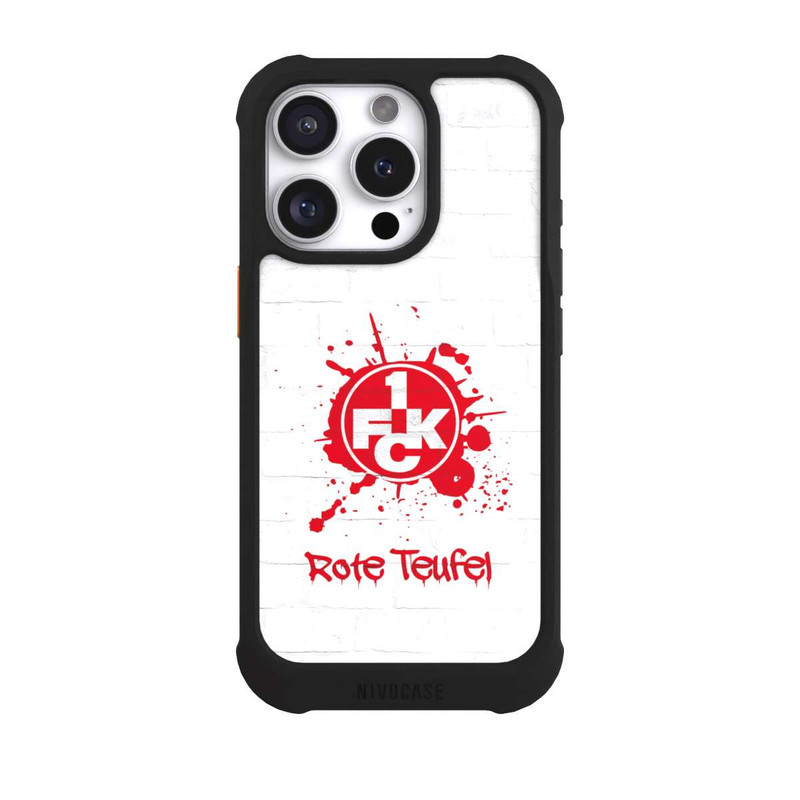iPhone 16 Pro NIVOmax Rote Teufel Splash