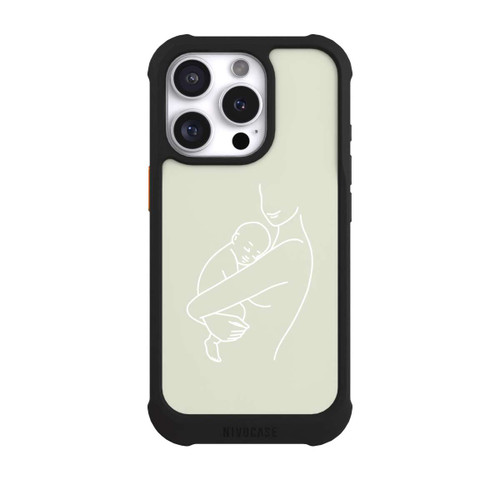 Apple iPhone 16 Pro NIVOmax Line Art Familie 3