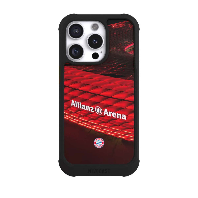 iPhone 16 Pro NIVOmax Allianz Arena de nuit