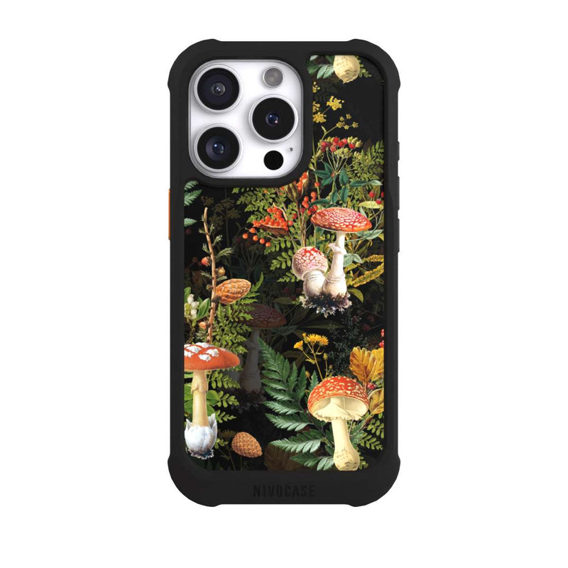 iPhone 16 Pro NIVOmax Mushrooms In The Forest
