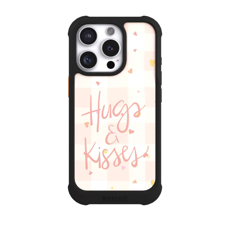 iPhone 16 Pro NIVOmax Hugs And Kisses Pfirsisch