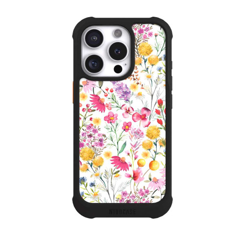 Apple iPhone 16 Pro NIVOmax Botanische Frühlingspflanzen