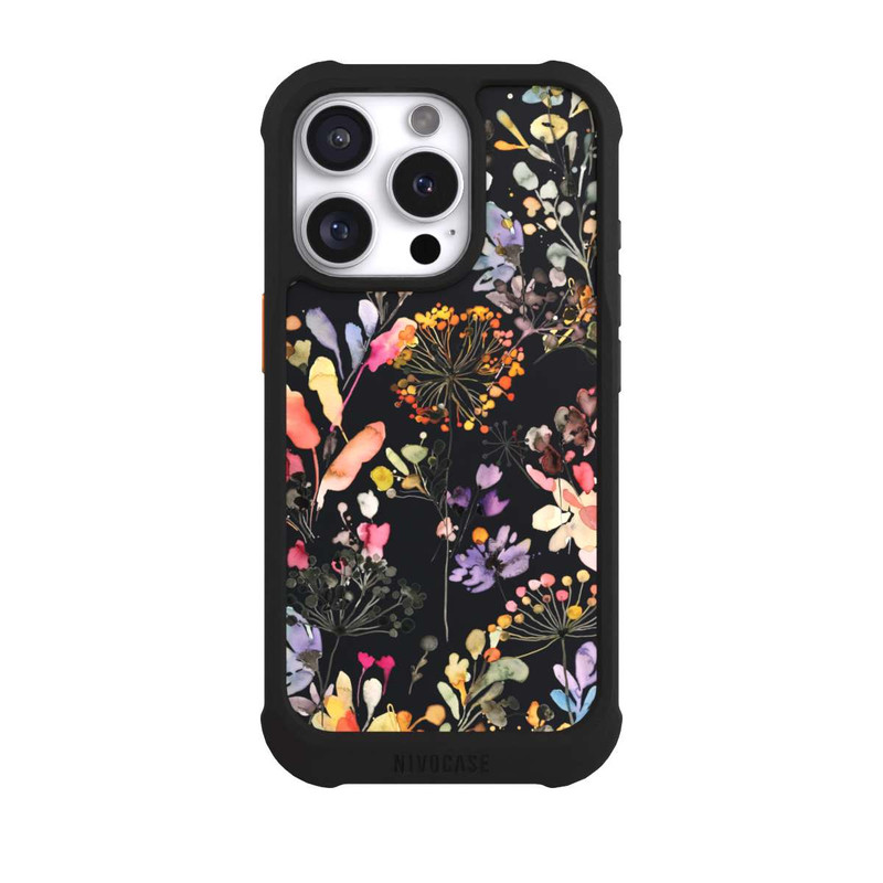 iPhone 16 Pro NIVOmax Wilde Gräser schwarz