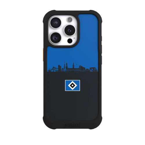Apple iPhone 16 Pro NIVOmax HSV Skyline Blau Schwarz