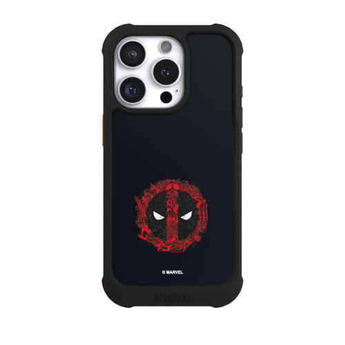 Apple iPhone 16 Pro NIVOmax Deadpool Logo