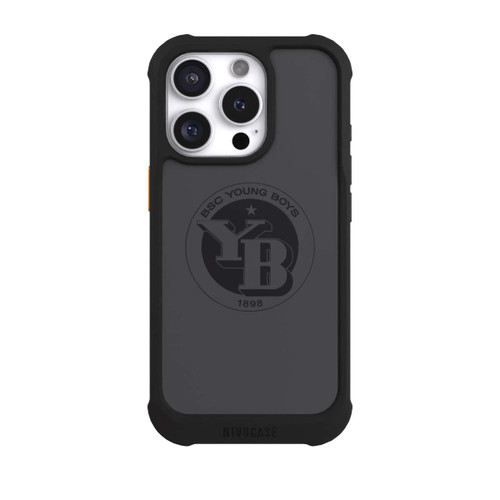 Apple iPhone 16 Pro NIVOmax BSC YB Logo Grau