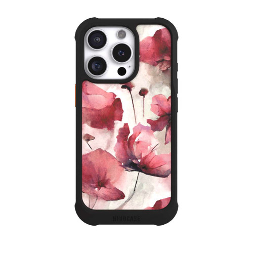 Apple iPhone 16 Pro NIVOmax Coquelicots sauvages