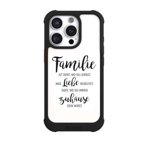 Apple iPhone 16 Pro NIVOmax Familie ist Liebe