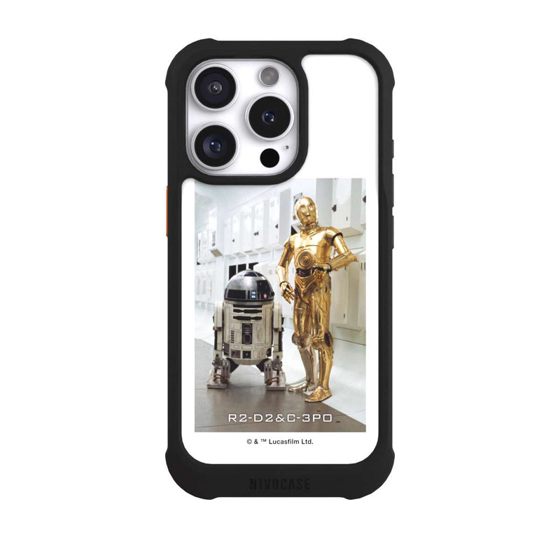 iPhone 16 Pro NIVOmax R2D2 and C3PO Movieshot