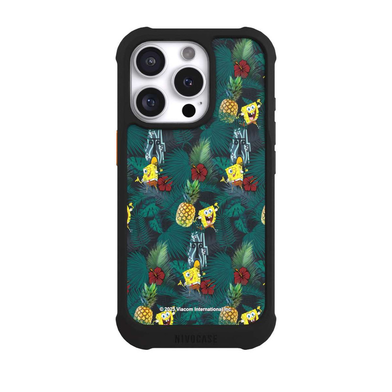 iPhone 16 Pro NIVOmax Spongebob Ananas-Muster