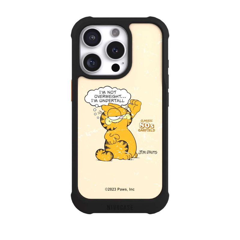 iPhone 16 Pro NIVOmax Garfield Overweight Undertall