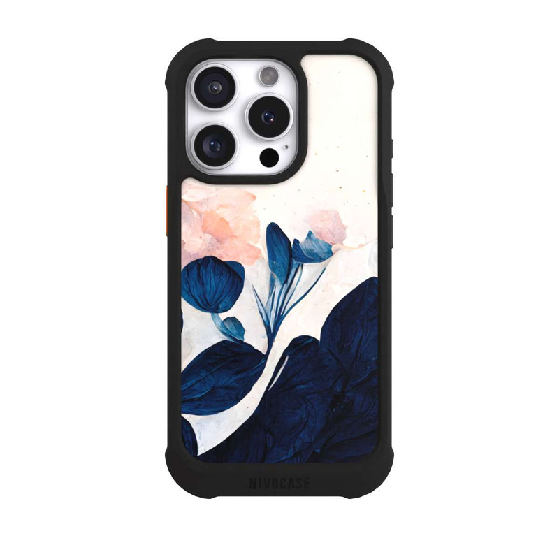 iPhone 16 Pro NIVOmax Tulipes bleues