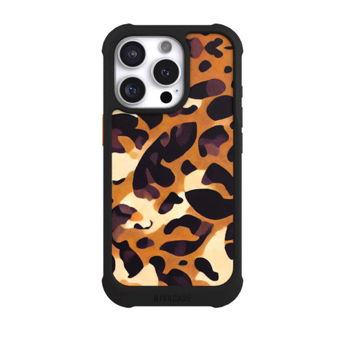 Apple iPhone 16 Pro NIVOmax motif lion marron clair