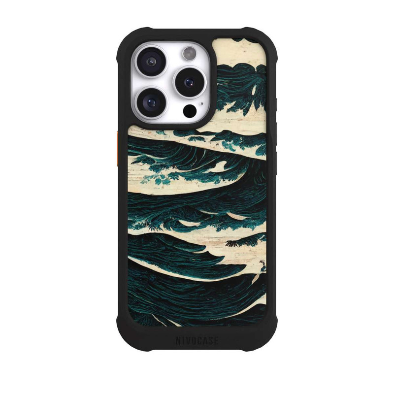 iPhone 16 Pro NIVOmax Vagues sauvages