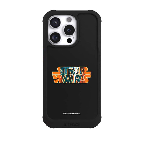 Apple iPhone 16 Pro NIVOmax Star Wars Logo Orange Halloween