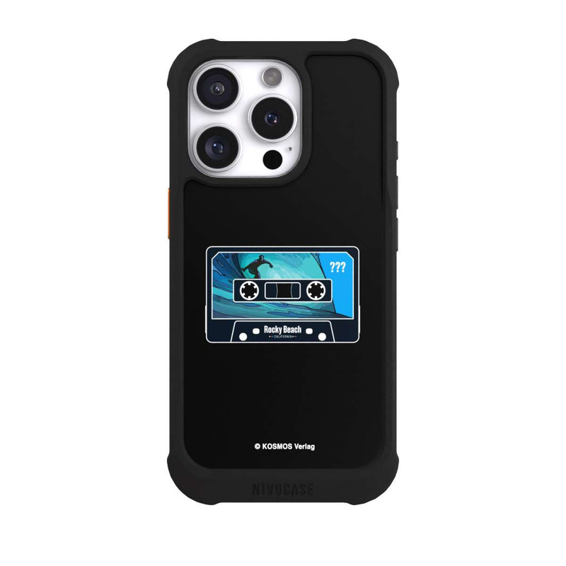 iPhone 16 Pro NIVOmax Rocky Beach Kassette Surfer