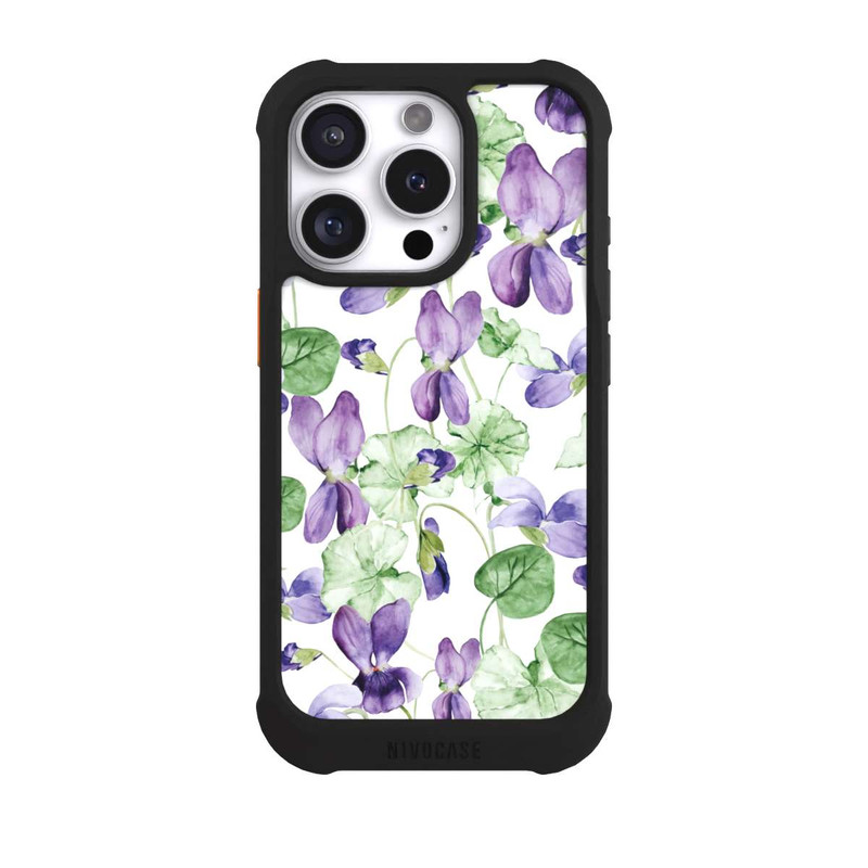iPhone 16 Pro NIVOmax Lila Veilchen