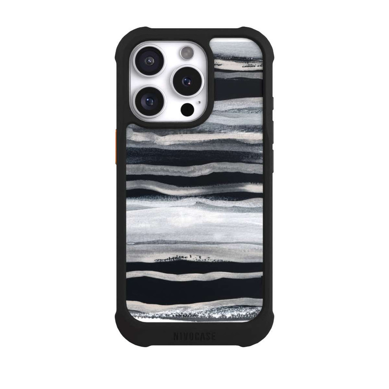 iPhone 16 Pro NIVOmax Abstrakte Pinselstriche 68