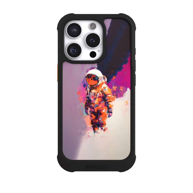 iPhone 16 Pro NIVOmax Orange Astronaut