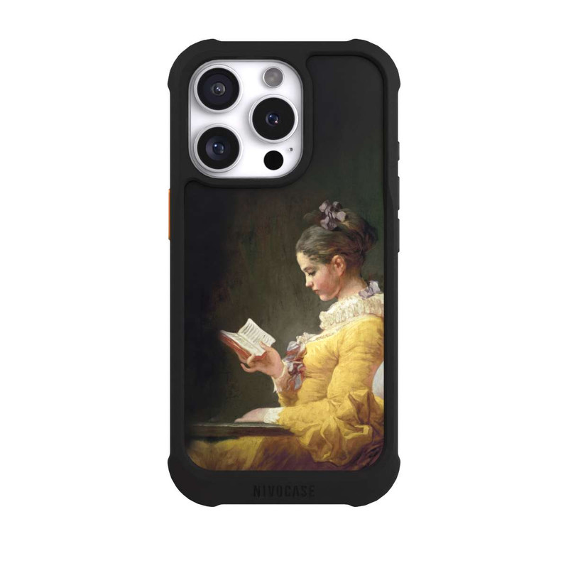 iPhone 16 Pro NIVOmax Jeune fille lisant de Jean-Honoré Fragonard