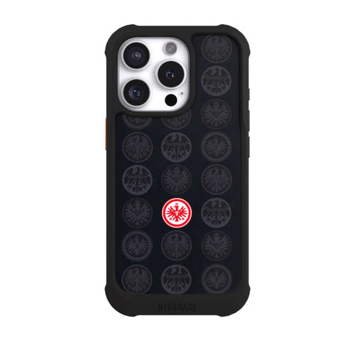 Apple iPhone 16 Pro NIVOmax Eintracht Frankfurt Logo Pattern