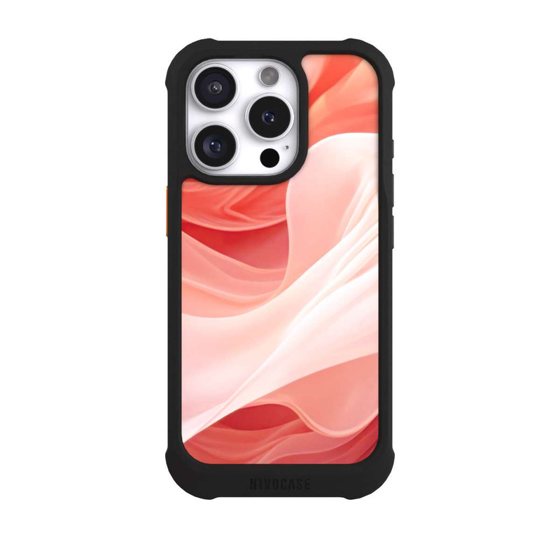 iPhone 16 Pro NIVOmax Smooth Pink Texture