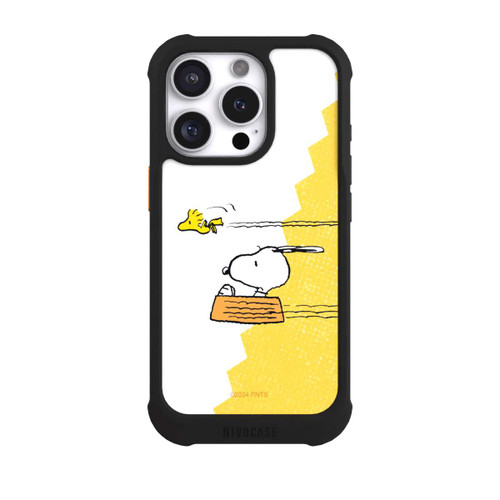 Apple iPhone 16 Pro NIVOmax Snoopy und Woodstock