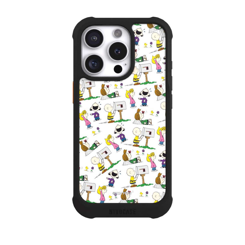 iPhone 16 Pro NIVOmax Peanuts Muster