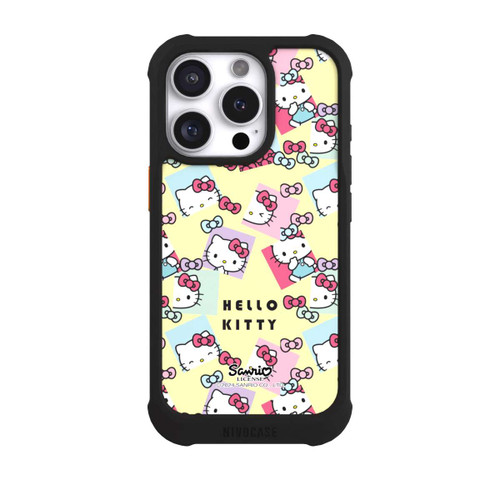 Apple iPhone 16 Pro NIVOmax Hello Kitty Pastellmuster