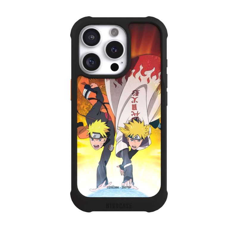 iPhone 16 Pro NIVOmax Naruto Minato père et fils