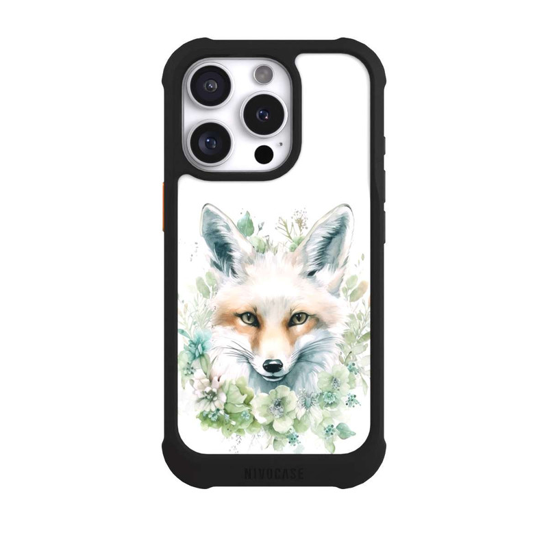 iPhone 16 Pro NIVOmax Fuchs blumig