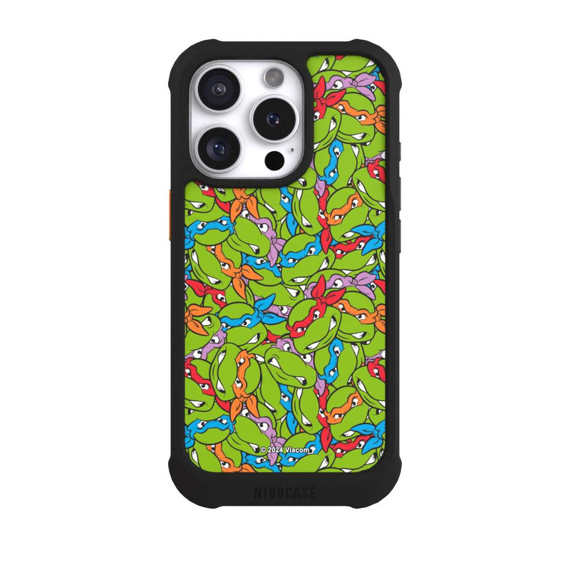 iPhone 16 Pro NIVOmax TMNT Head Pattern