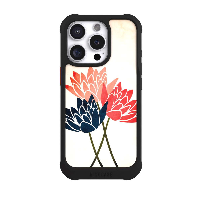 iPhone 16 Pro NIVOmax Trois fleurs