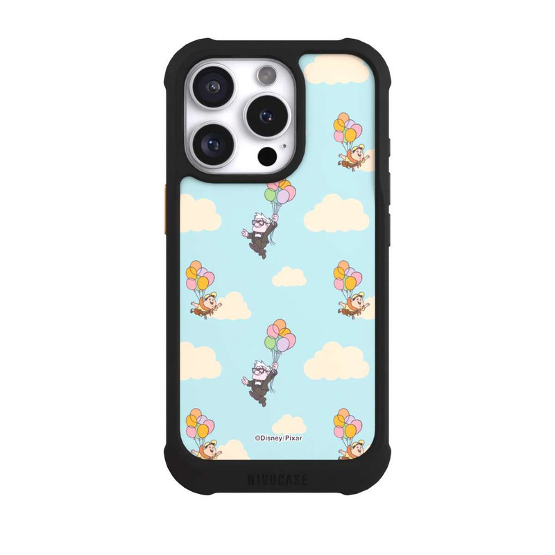 iPhone 16 Pro NIVOmax Disney Up Balloon House Pattern