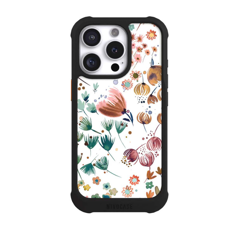 iPhone 16 Pro NIVOmax Spring Buds Green Orange