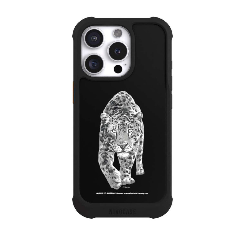 iPhone 16 Pro NIVOmax Leopard Schwarz