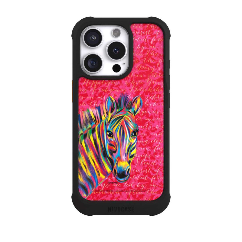 iPhone 16 Pro NIVOmax Zebra bunt