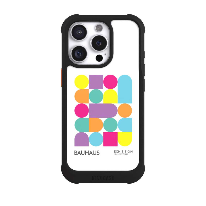 iPhone 16 Pro NIVOmax Bauhaus Funky Colours